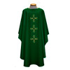 2021 Chasuble with Cross Design  Hunter