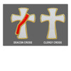700 Men's All-Weather Clergy Jacket Cross Style