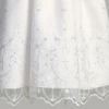 Detail of the hem of the Savannah Baptismal/Christening gown