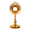 5582 Monstrance with Red Enamel Halo