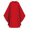 70100 Plain Chasuble in Elias Red