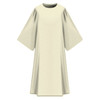 Assisi Plain Dalmatic in Elias White