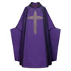 5391 Monastic Chasuble in Sentia Dark Purple