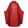 5391 Monastic Chasuble in Sentia Dark Red
