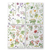 The 4 designs featured in the Wildflower Notecard Set