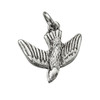 5/8"H Oxidized Holy Spirit Charm