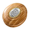 Olive Wood St. Michael Keepsake Box