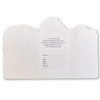 Backside of the Girl's First Communion Invitation