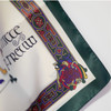 Corner detail of the Book of Kells Celtic Scarf