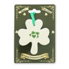 Ceramic Shamrock Ornament imported from Ireland