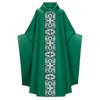 5328 Monastic Style Chasuble in Green