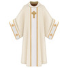 3858 Dalmatic in Celtic  White