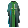 011S Chasuble with Lucerne Applique Hunter Green