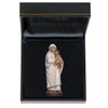 3" Wood Saint Teresa of Calcutta Statue and black case