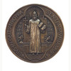 7" St. Benedict Medal front view