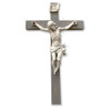 12 IN Carrara Crucifix on Grey Cross