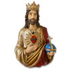Christ the King Sacred Heart of Jesus Wall Plaque
