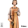 Detail photo of the 340/41 Demetz 60" fiberglass St. Joseph the Worker Statue