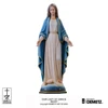 640/57 72" Fiberglass Our Lady of Grace Statue