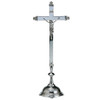 3582 Altar Crucifix in  Silver-Plate