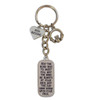 Irish Blessing Keyring with Claddagh