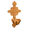 38983B  Holy Water Font in Bronze
