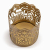 Top view into the Nativity Candle Holder Sleeve