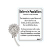 Dandelion Charm and Message Card