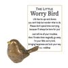 Worry Bird Charm and Message Card