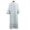 4882 Cassock Alb in Linen Weave Polyester