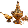 677 Ornate Censer in Brass