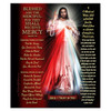 Text & Imagery on the 2X8 LED Divine Mercy Candle