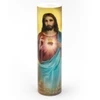 2X8 LED Sacred Heart of Jesus Candle