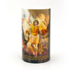 4X7 LED Three Archangels Candle