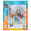 Hockey Face Off Jigsaw Puzzle with a Twist