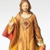 Detail of the 20IN Fontanini Sacred Heart of Jesus Statue
