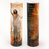 Front and Back of the Resurrection Candle