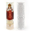 Front and Back of the 2X8 LED Infant of Prague Candle