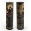 Front and Back of the 2X8 LED St. Joseph the Worker Candle