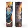 Front and Back of the 2X8 LED Immaculate Conception Candle
