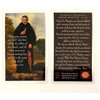 St. Peregrine Prayer Card front and back