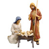 3PC Three Kings Holy Family Set arrangement