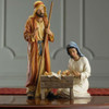 3PC Three Kings Holy Family Set shown in home setting