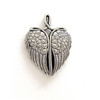 Back of the Memorial Angel Wings Charm