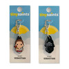 Tiny Saint Sebastian Keychain front and back view