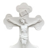 Detail of the White Crucifixion Holy Water Font