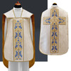 R06 Roman Marian Chasuble in Damask