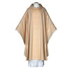 7886 Chasuble Crucis in Wool Blend Off-White