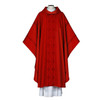 7886 Chasuble Crucis in Wool Blend Red