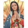 Detail of the 38 IN Our Lady of Guadalupe Statue
